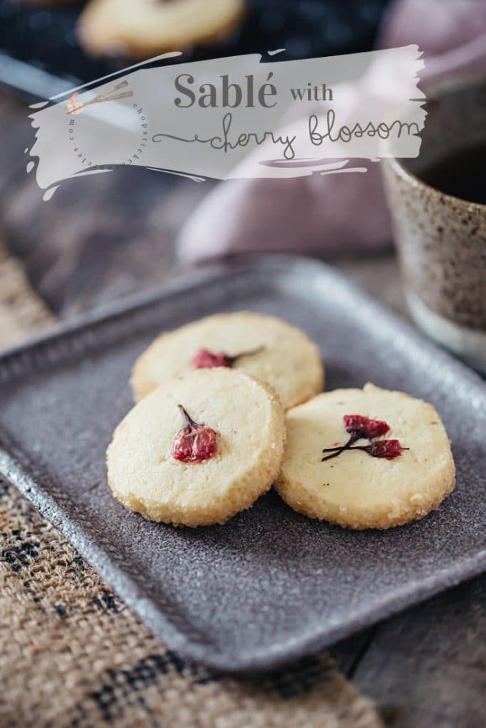Sakura Cookies - Chopstick Chronicles
