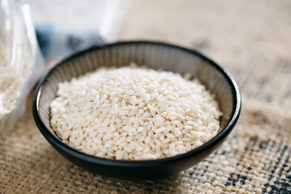 rice koji in a small bowl