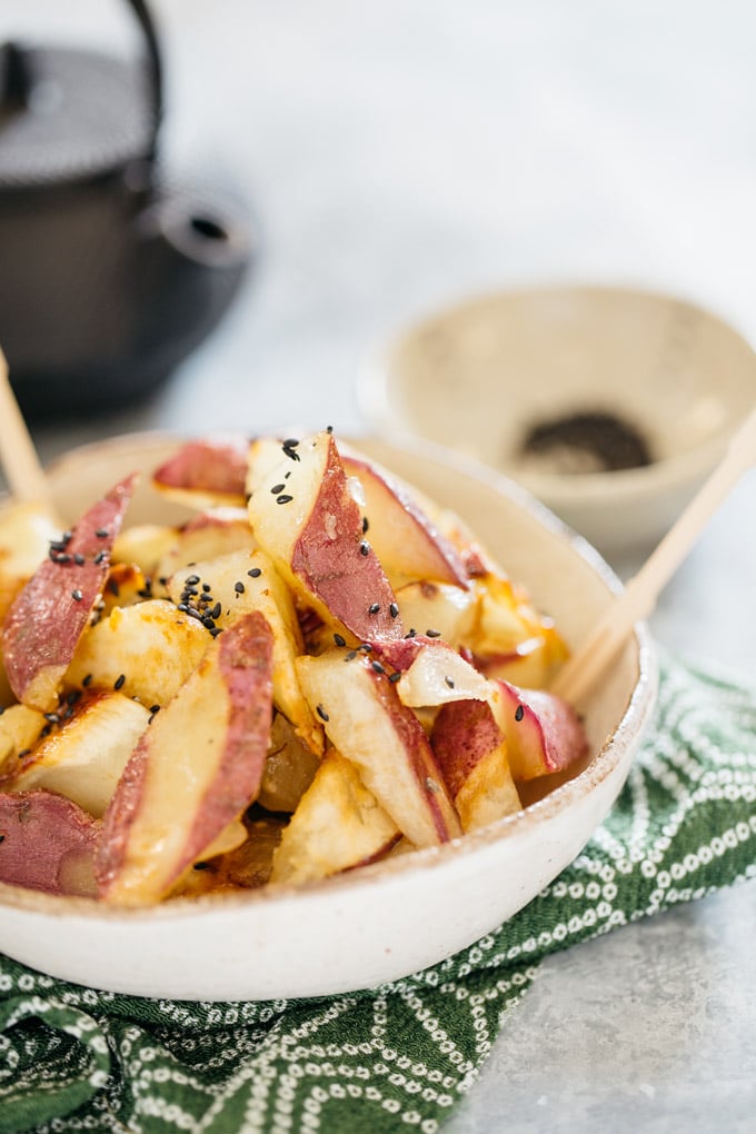 Daigakuimo Japanese sweet potato bite - Chopstick Chronicles