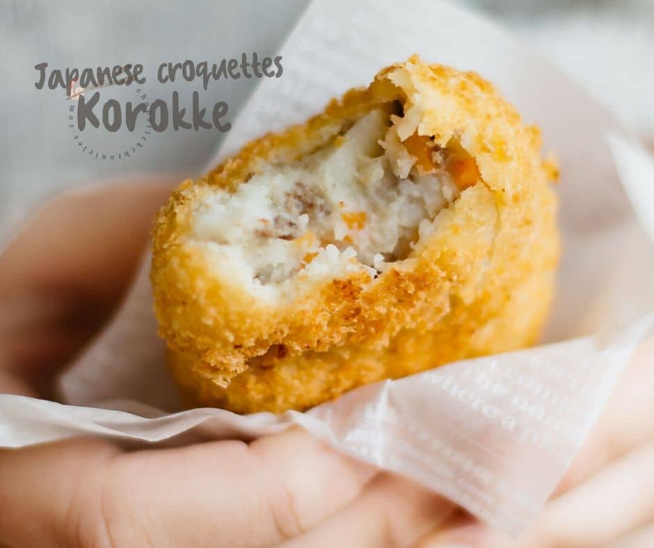 Korokke – Japanese Potato Croquettes