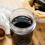 mentsuyu in a glass jar