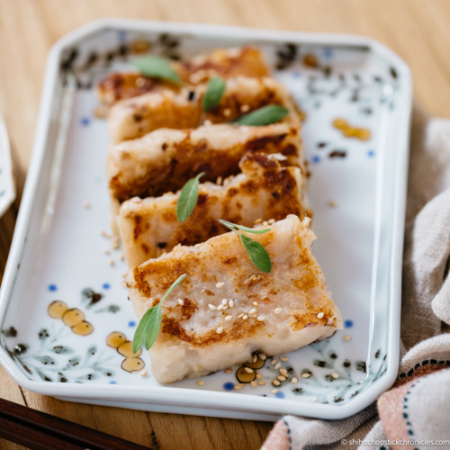 Daikon Mochi (Japanese Daikon Cake) 大根餅 - Chopstick Chronicles