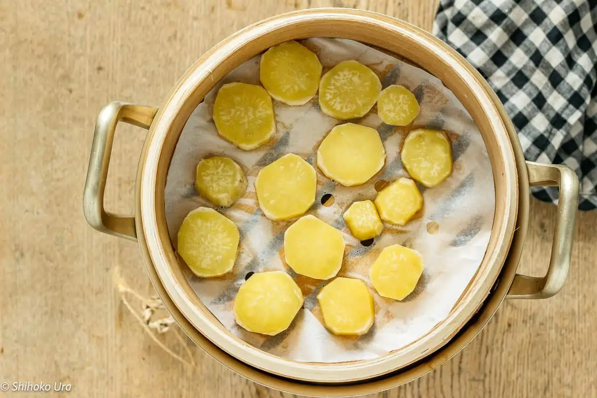 Satsumaimo Cookies (Japanese Sweet Potato Cookies)